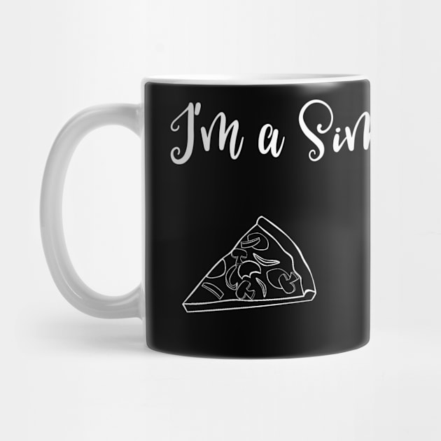 I'm a Simple Woman Pizza Beer Unicorns Unicorn Lover Gift by MisterMash